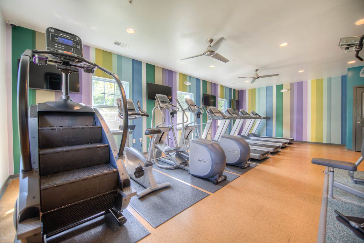rittenhouse station student housing ud fitness equipment